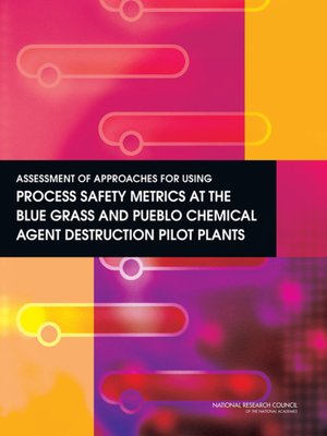 cover image of Assessment of Approaches for Using Process Safety Metrics at the Blue Grass and Pueblo Chemical Agent Destruction Pilot Plants